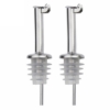 Obrázek Nálevka s kovovým víčkem, silikonová INOX STANDARD / 2 ks