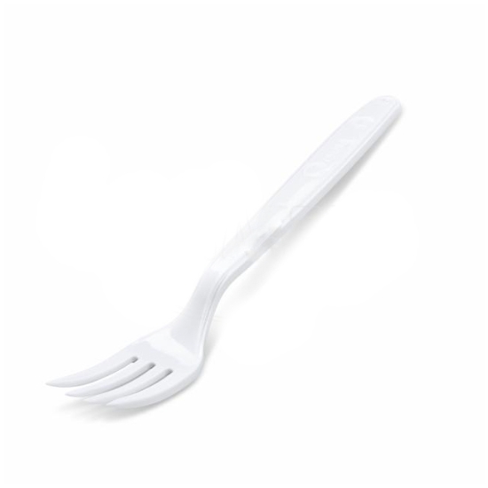 Obrázek Vidlička (PP) znovu použitelná bílá 18,5cm / 50 ks