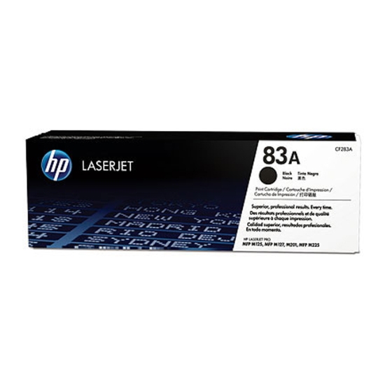Obrázek HP originální toner CF283A č. 83A, black
