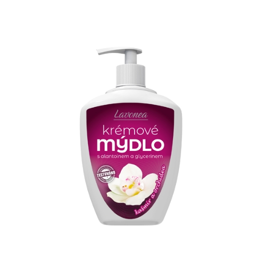 Obrázek Krémové mýdlo LAVONEA  kašmír & orchidea 500 ml