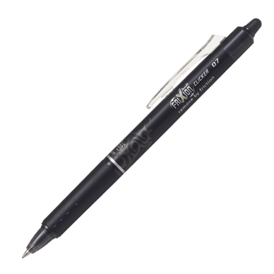 Obrázek Roller Frixion Clicker 0,7 - černá