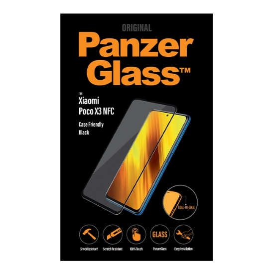 Obrázek PanzerGlass Edge-to-Edge pro Xiaomi Poco X3 NFC černé