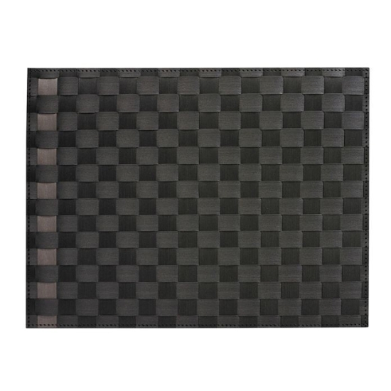 Obrázek Prostírání SIMPLICITY 40 x 30 cm - šedočerné