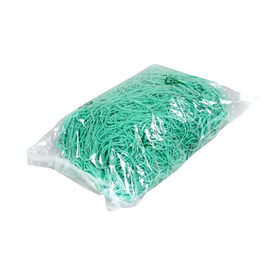 Obrázek Gumičky modré slabé (1 mm, Ø 3 cm) / 1 kg
