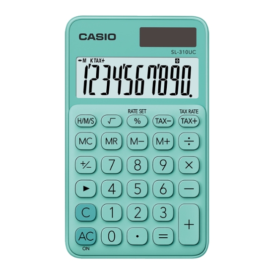 Obrázek Kalkulátor CASIO SL 310 UC GN - zelený