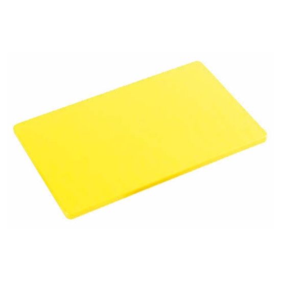 Obrázek Deska krájecí na drůbež, profesionální 53 x 32,5 x 1,5 cm - žlutý PE