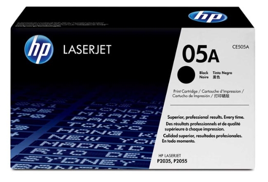 Obrázek HP originální toner CE505A č. 05A, black