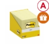Obrázek Bloček samolepicí Post-It® 76 mm x 76 mm - kanárkově žlutá/ 100 lístků