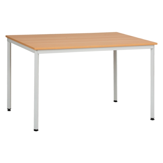 Obrázek Jídelní stůl 160 x 80 cm - deska  buk / světle šedé nohy