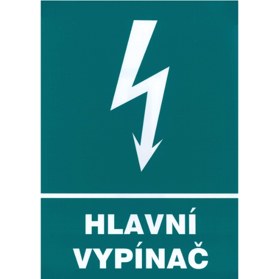 Obrázek Tabulka Hlavní vypínač