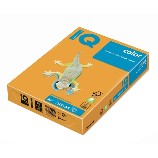 Obrázek Papír barevný IQ COLOR A4 80 g - starozlatá / 500 listů