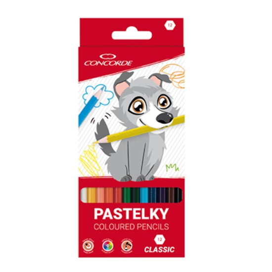 Obrázek Pastelky CONCORDE Classic / sada 12 ks
