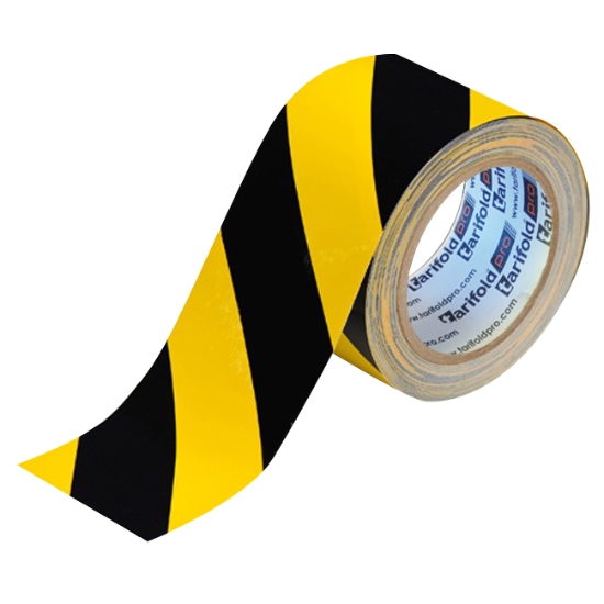 Obrázek Standard  podlahová páska 50 mm x 33 m žlutá/černá