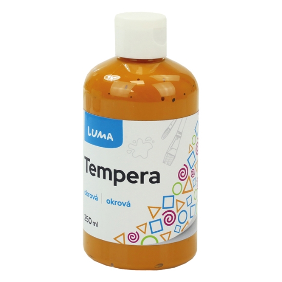 Obrázek Barvy temperové LUMA 250ml okrová