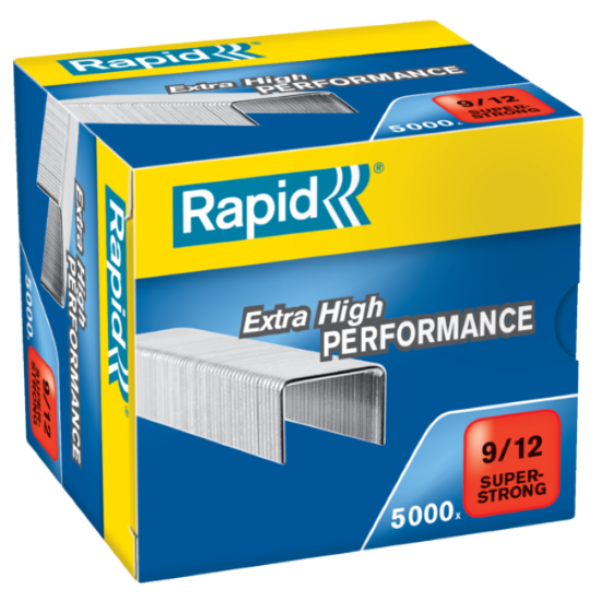 Obrázek Spony do sešívačky RAPID 9/12 / 5000 ks