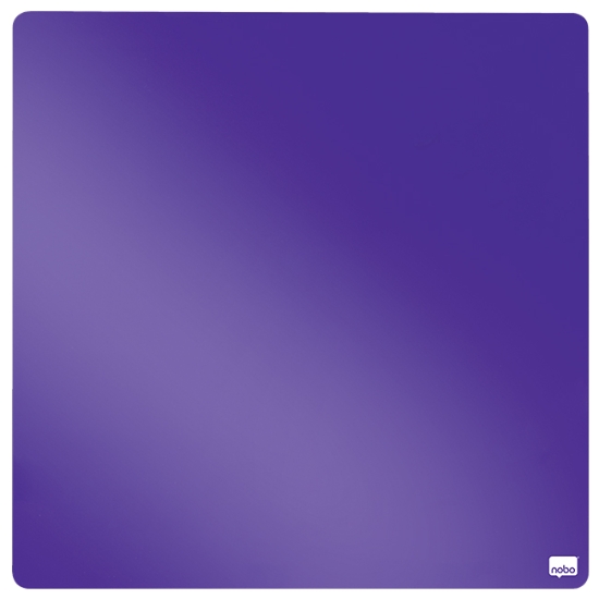 Obrázek Tabule magnetická popisovací NOBO, fialová, 360x360 mm