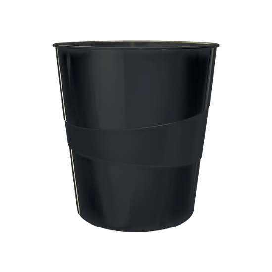 Obrázek Koš odpadkový ekologický Leitz RECYCLE 15l, černý