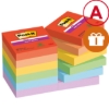 Obrázek Bloček samolepicí Post-it Super Sticky 47,6 x 47,6 mm - PLAYFUL / 12 x 90 l