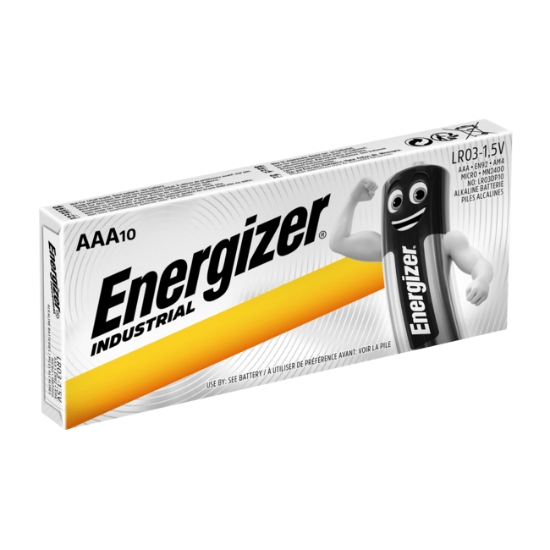Obrázek Baterie Energizer Industrial alkalická AAA/LR03/10ks