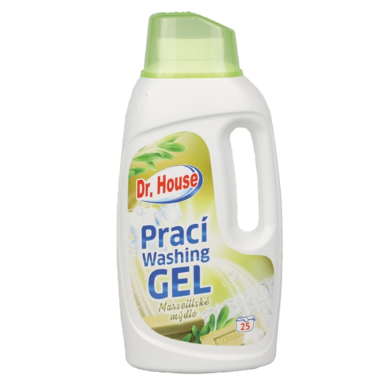 Obrázek Prací gel Dr. House 1,5l - Marseillské mýdlo