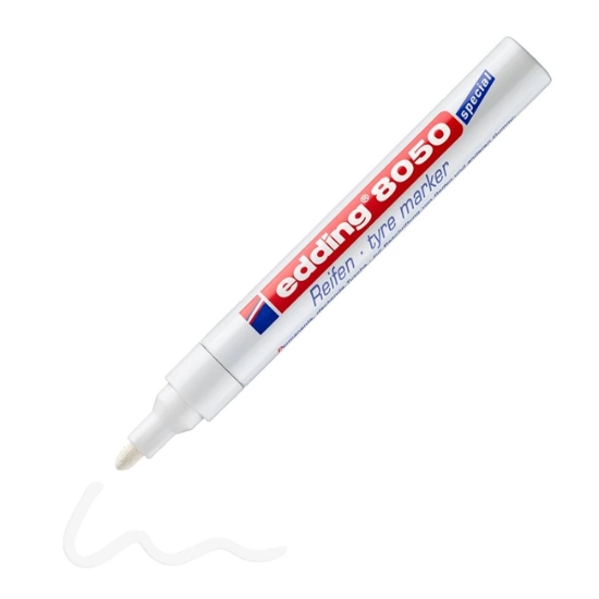 Obrázek Popisovač Edding 8050 - bílá