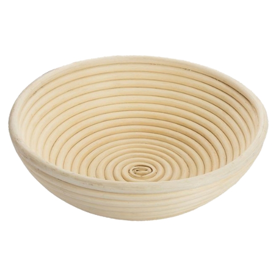 Obrázek Ošatka na kynutí chlebového těsta velká, kulatá ø 24,5 x 8,5 cm