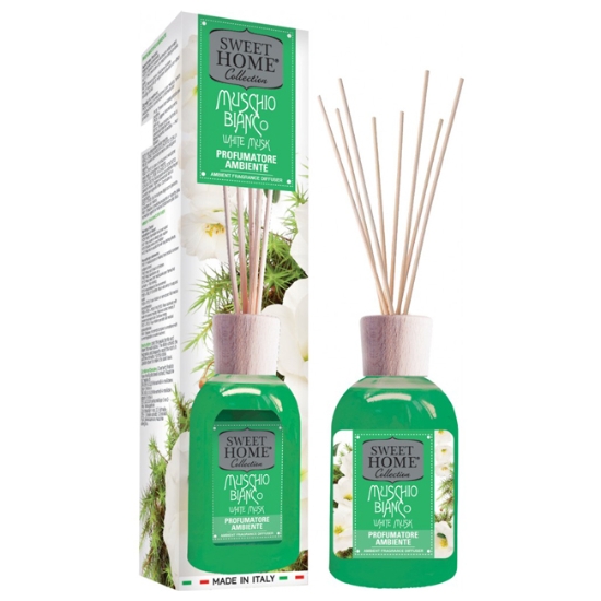 Obrázek Vonný difuzér Sweet Home - White Musk 250 ml