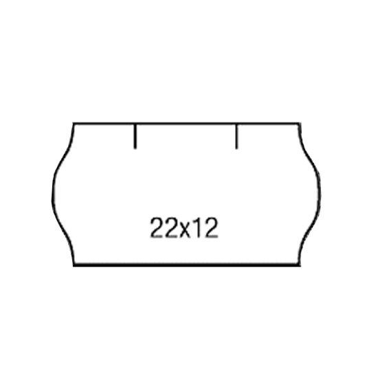 Obrázek Etiketa CONTACT 22 x 12 mm - bílá