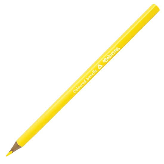 Obrázek Pastelka Colorino trojhranná - žlutá / 12 ks