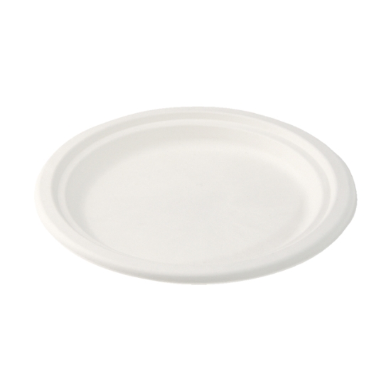 Obrázek Talíř kulatý BIO cukrová třtina Ø 17,5 cm [50 ks]