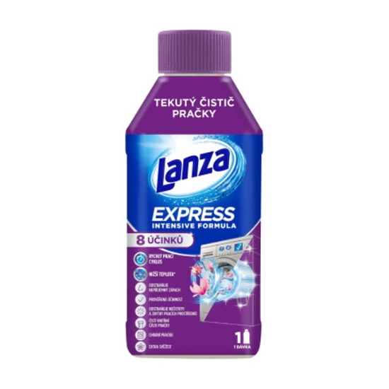 Obrázek Lanza čistič pračky 250 ml express 