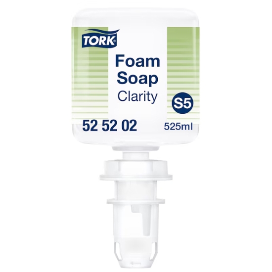 Obrázek Čiré pěnové mýdlo na ruce TORK mini 525 ml (S5)