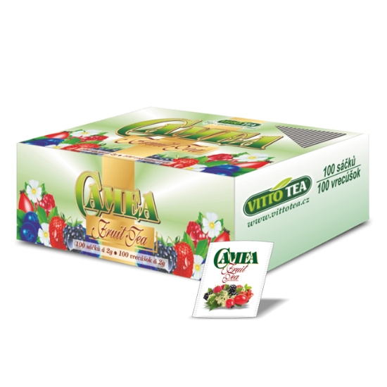 Obrázek Čaj Vitto Tea CAMEA Fruit tea / 100 sáčků