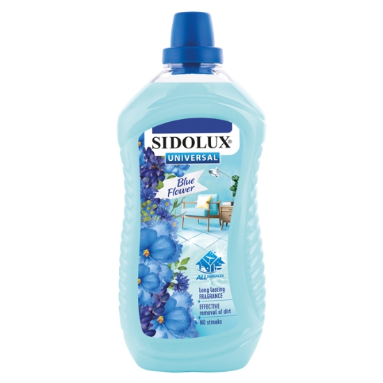 Obrázek Prostředek univerzální na mytí podlah Sidolux soda power 1 l - Blue Flower