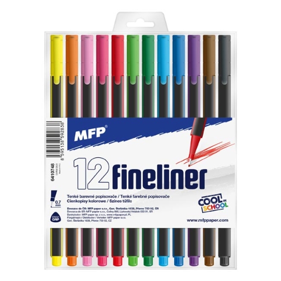 Obrázek Popisovač Handy 3 fineliner / 12 barev