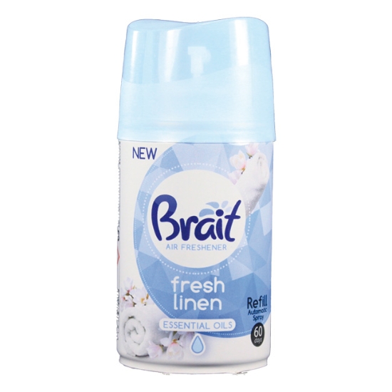Obrázek Brait osvěžovač vzduchu náhrada Fresh linen 250 ml                                 
