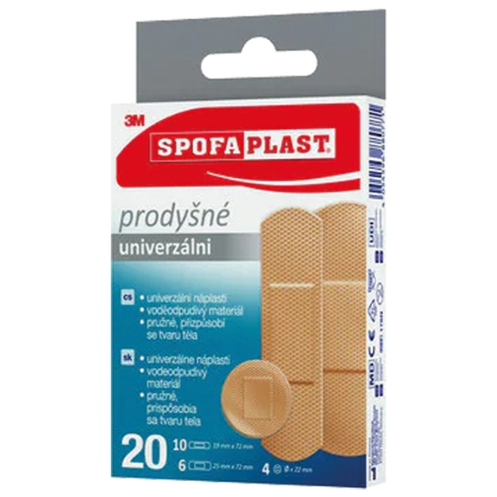 Obrázek Náplast univerzální -  sada / 20 ks 