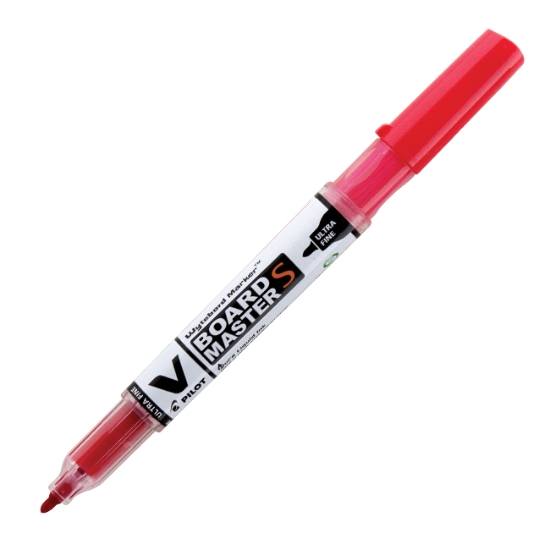 Obrázek Popisovač V-Board Master S-UF Ultra Fine - červená
