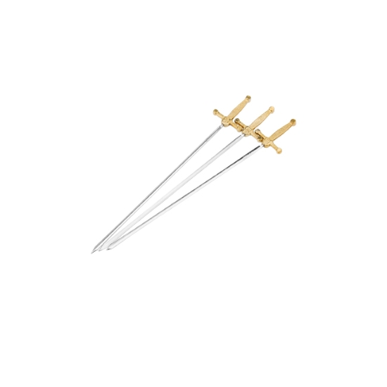 Obrázek Jehly na špíz, nerezové SCHWERT 32 cm / 3 ks