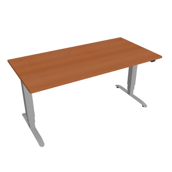 Obrázek Stůl výškově stavitelný MS 3 1600 - třešeň / šedý kov