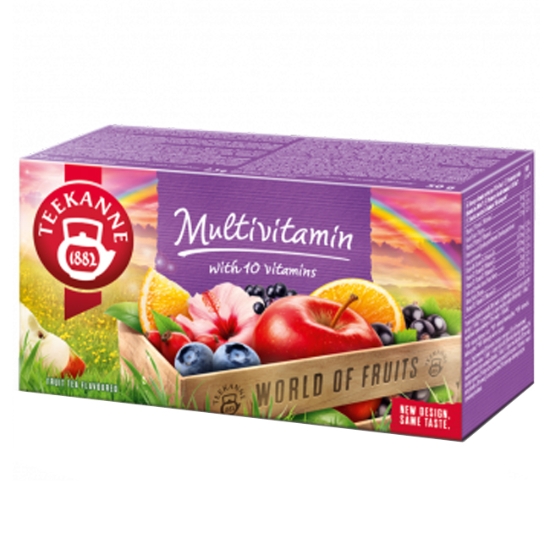 Obrázek Čaj Teekanne Multivitamin / 20 sáčků