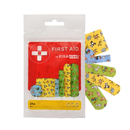 Obrázek Náplast FIXAplast® KIDS MIX/24 ks