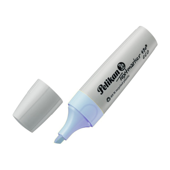 Obrázek Zvýrazňovač PELIKAN Textmarker 490 eco pastelový modrá