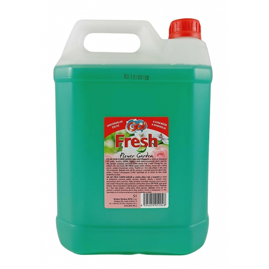 Obrázek Čistič univerzální GO fresh flower garden 5l zelený