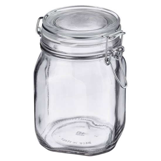 Obrázek Sklenice s drátovým uzávěrem a těsněním FIDO, 2 l, ø 90 mm