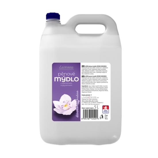 Obrázek Mýdlo pěnové LAVONEA 5l - Divoká Orchidea