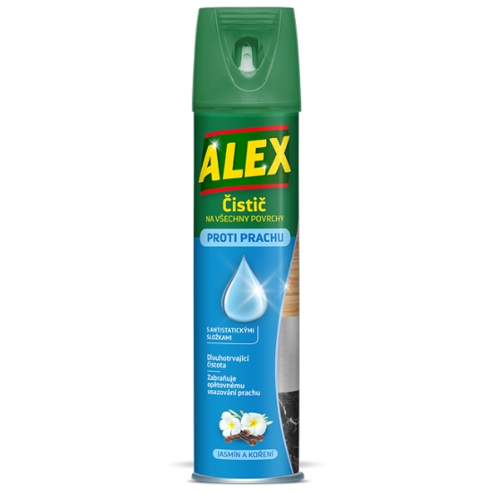 Obrázek Prostředek proti prachu ALEX multisuface aerosol 400 ml