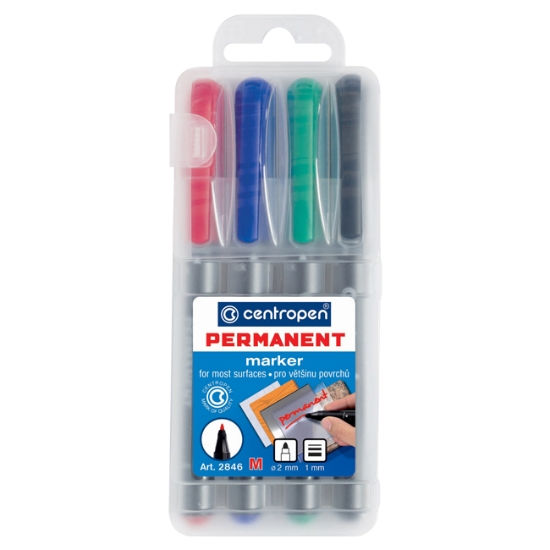 Obrázek Popisovač Centropen 2846 / 4 ks (A)
