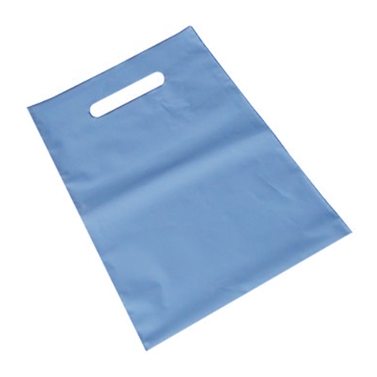 Obrázek Taška s průhmatem PE 380 x 450 + 50 mm - modrá