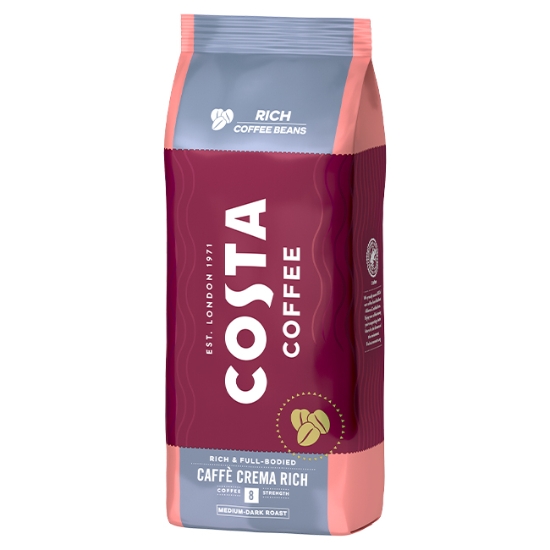 Obrázek Káva zrnková Costa Coffee Crema Rich 1 kg